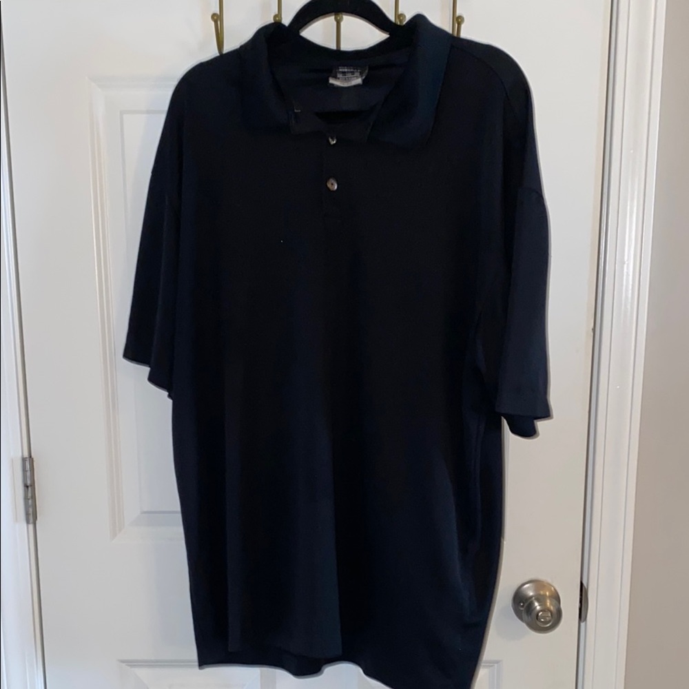 Men's Black Nike Golf Polo Shirt